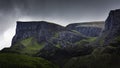 Trotternish ridge on Isle of Skye, Scotland,UK Royalty Free Stock Photo