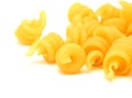 Trottole, spinning tops shaped dry pasta Royalty Free Stock Photo