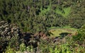 Trou aux Cerfs a dominant volcano in Mauritius Royalty Free Stock Photo
