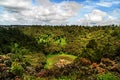 Trou Aux Cerfs Volcano crater in Mauritius