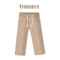 Trousers illustration