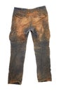 Trousers with mud Royalty Free Stock Photo