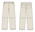 Trousers vector Royalty Free Stock Photo