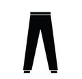 Trousers vector icon. clothes clothing icon dress