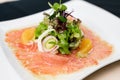 Trout carpaccio