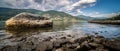 Trout creek on noxon reservoir in montana