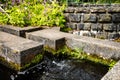 The trout farm at theVillage of Ribeiro Frio on the island of Madeira Portugal