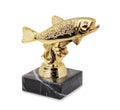 Trout fishing trophy Royalty Free Stock Photo