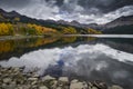 Trout Lake in Fall Color Royalty Free Stock Photo