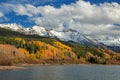 Trout Lake Near Telluride Colorado At Fall Time Royalty Free Stock Photo