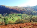 The Troutbeck Valley. Royalty Free Stock Photo