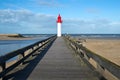 Trouville lighthouse, Normandy Royalty Free Stock Photo