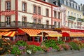 Trouville sur Mer, France - september 27 2019 : picturesque city center Royalty Free Stock Photo