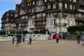 Trouville sur Mer, France - september 27 2019 : seaside Royalty Free Stock Photo