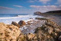 Trow Rocks at South Shields Royalty Free Stock Photo