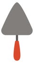 Trowel color icon. Masonry symbol. Construction tool Royalty Free Stock Photo