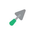 Trowel flat icon Royalty Free Stock Photo