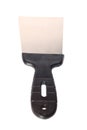 Trowel, spatula construction equipment on white tool Royalty Free Stock Photo