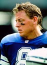 Troy Aikman Dallas Cowboys quarterback Royalty Free Stock Photo