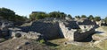 Troy Archeology Site in Turkey, Ancient Ruins Royalty Free Stock Photo