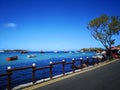 Trou d'eau douce is a calm and idyllic fishing village on the east coast of Mauritius island. Royalty Free Stock Photo