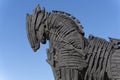 Troy horse in ÃÂ§anakkale. The wooden horse used at the movie of Troy