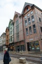 Troyes, France, Champagne, old typical half-timbered houses Royalty Free Stock Photo