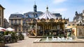 Carousel on front of City Hall in Troyes city