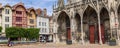 Baselique Saint-Urbain in Troyes Grand Est region in France Royalty Free Stock Photo