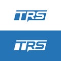 TRS letter logo design vector Royalty Free Stock Photo