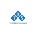 TRS letter logo design on white background. TRS creative initials letter logo concept. TRS letter design.TRS letter logo design on Royalty Free Stock Photo