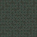 Geometric seamless pattern. Random Truchet vector repeat background. Royalty Free Stock Photo