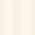 Elegant geometric seamless pattern. Random Truchet vector repeat background. Gold line shapes Royalty Free Stock Photo