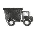 truck baby toy icon