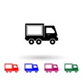 truck, billboard multi color icon. Simple glyph, flat vector of Billboards icons for ui and ux, website or mobile application