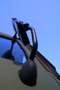 Truck cabin side view. Royalty Free Stock Photo