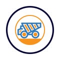 Truck, car, dumper, high truck, Hugh dumper icon