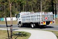 Truck carrying Gas Cylinders Royalty Free Stock Photo