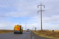 Truck on Country Road