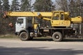 Truck crane Royalty Free Stock Photo