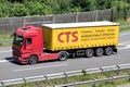 Truck with CTS trailer