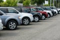 Truck at the dealership Royalty Free Stock Photo