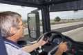 Truck Driver Radio Royalty Free Stock Photo