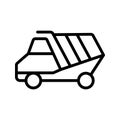 Truck Dump icon Symbol Illustration Design