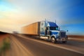 Truck freight delivery Royalty Free Stock Photo