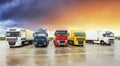 Truck, Freight transportation Royalty Free Stock Photo