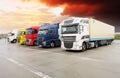 Truck, Freight transportation Royalty Free Stock Photo