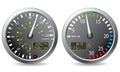 Truck gauges Royalty Free Stock Photo