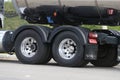 truck on highway in Bahia Royalty Free Stock Photo