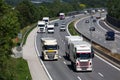 Truck on highway